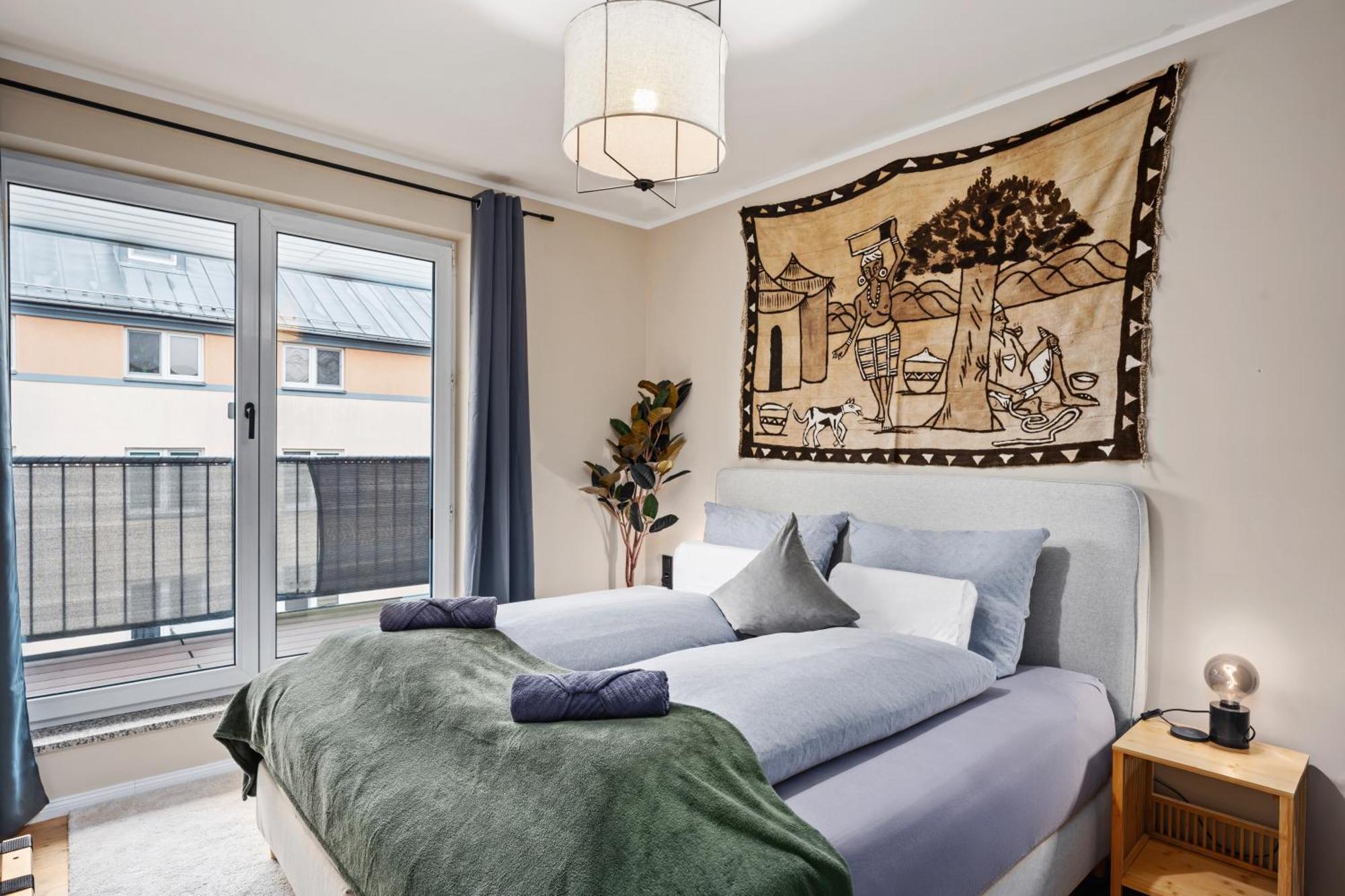 Edler Wohnraum Schwanenteich-penthouse Mit Garage, Grill, Kaffeevollautomat, Klima, Lift & Terrasse