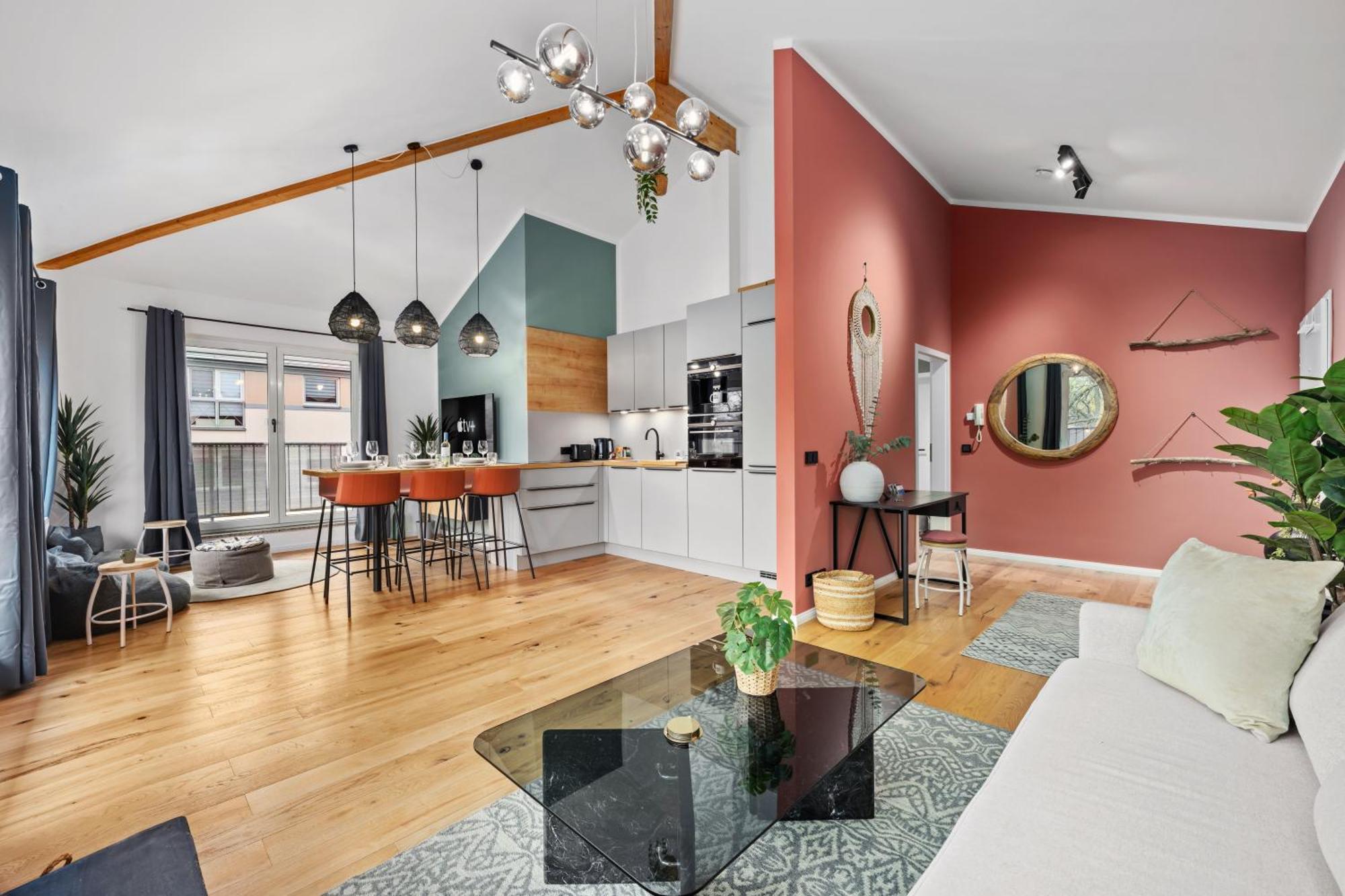 Edler Wohnraum Schwanenteich-penthouse Mit Garage, Grill, Kaffeevollautomat, Klima, Lift & Terrasse Appartement *